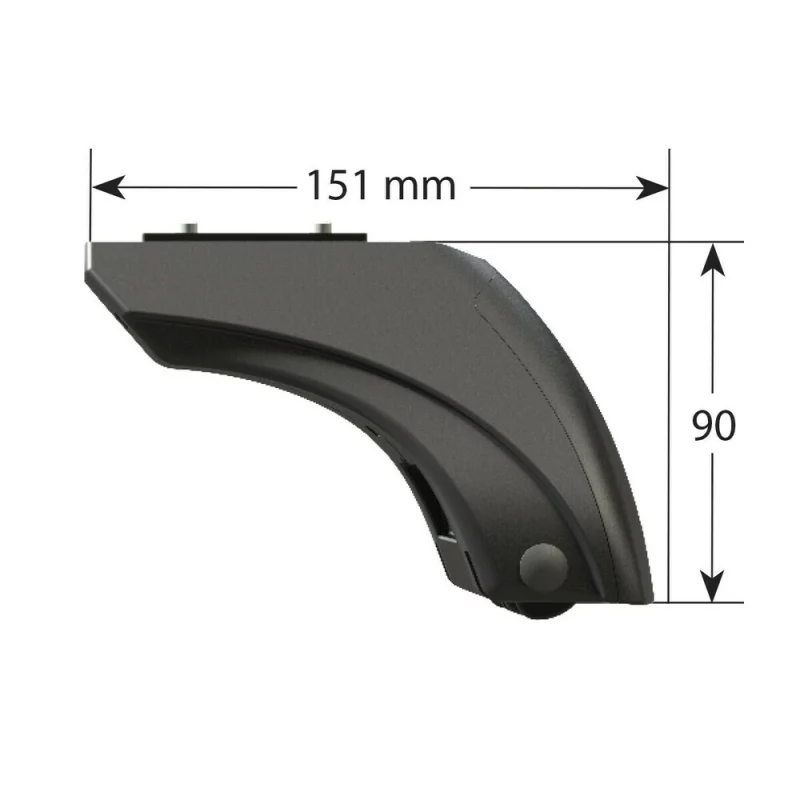 Evos ST (standard) kit de 4 picioare pentru toata gama de bare portbagaj Nordrive Garage AutoRide