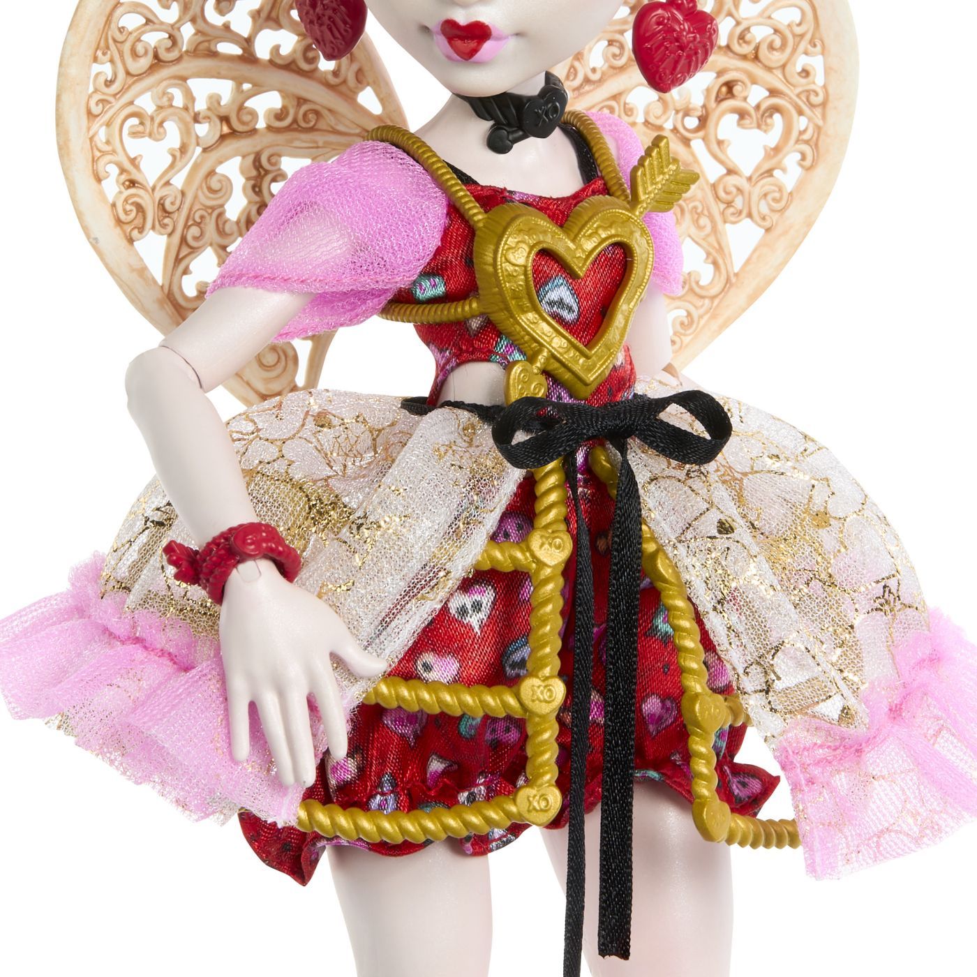 MONSTER HIGH ANIVERSARE DULCE SI INFRICOSATOARE PAPUSA CUPID ASTERIA CU ACCESORII SuperHeroes ToysZone