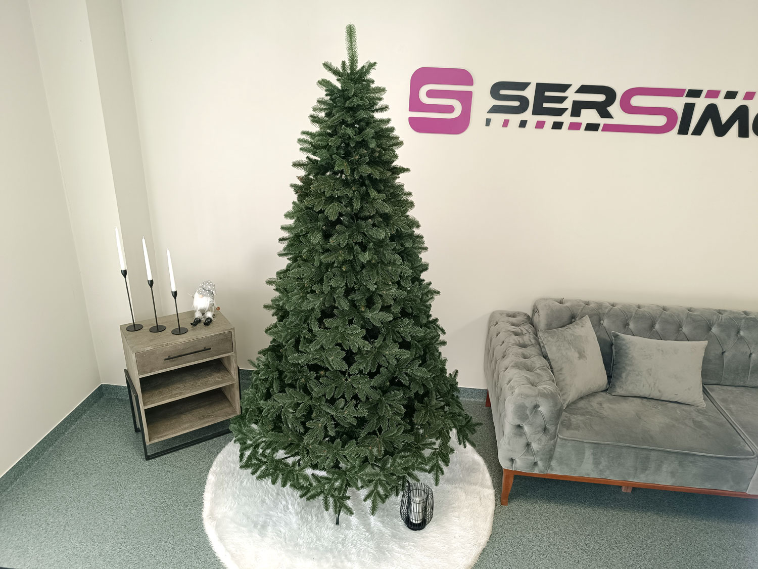 Brad artificial Christmas Deluxe by Sersimo, Canada Mix, 2D+3D, 180cm Household NewTrend