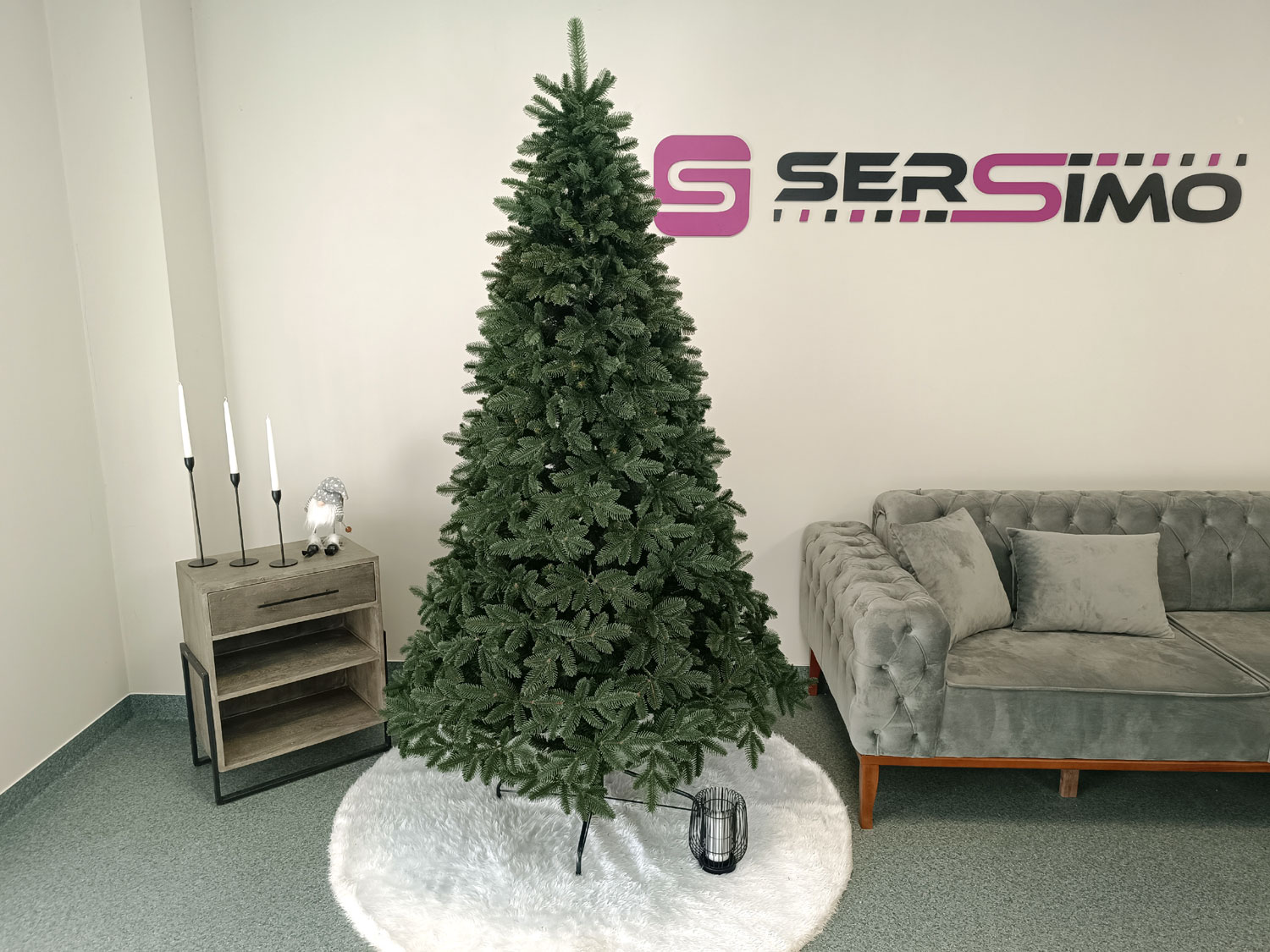 Brad artificial Christmas Deluxe by Sersimo, Canada Mix, 2D+3D, 180cm Household NewTrend