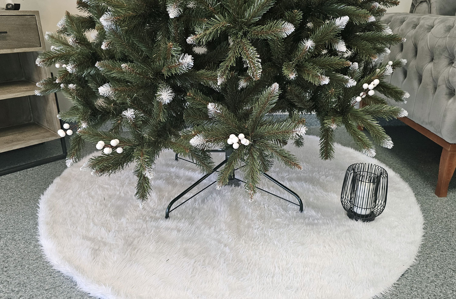 Brad artificial Christmas Deluxe by Sersimo, WhiteBerry, 2D, 220cm Household NewTrend