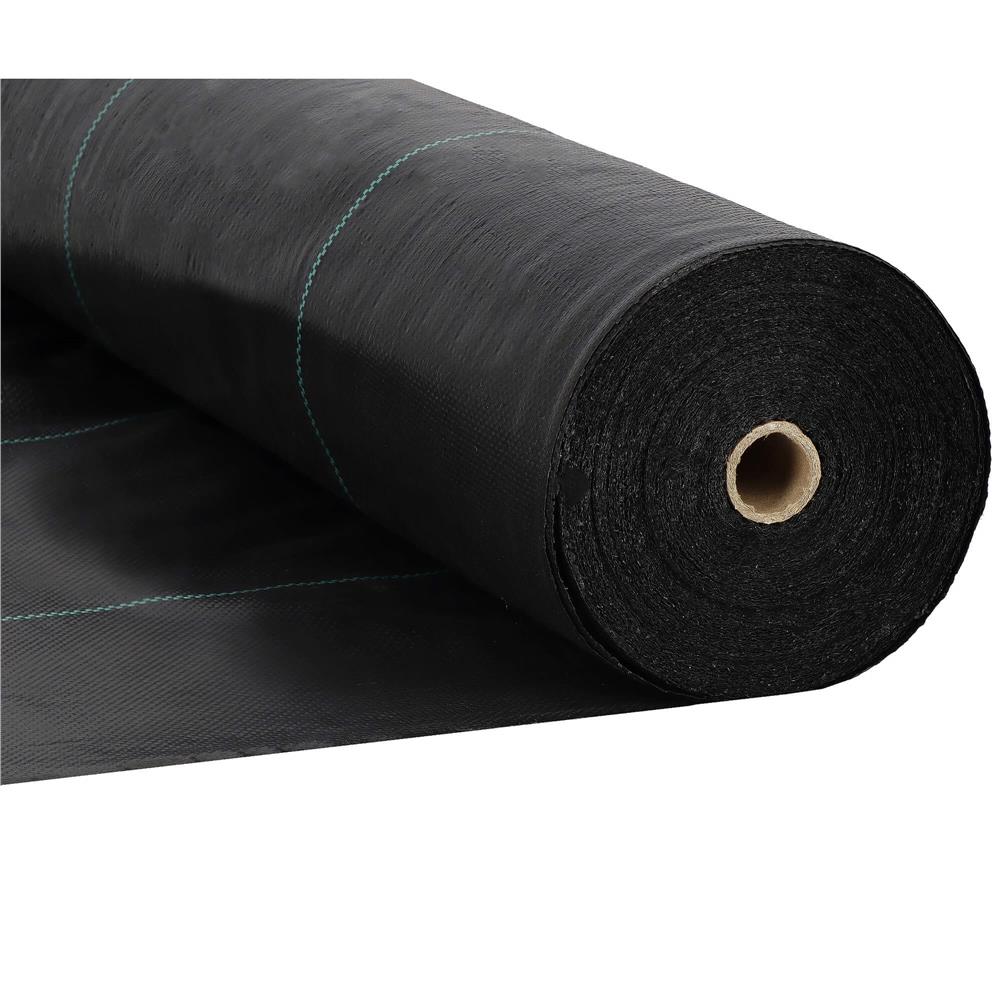 Folie agrotextil, mulcire, antiburuieni, filtru UV, 100 x 0.8metri, 90g/m2, negru Household NewTrend