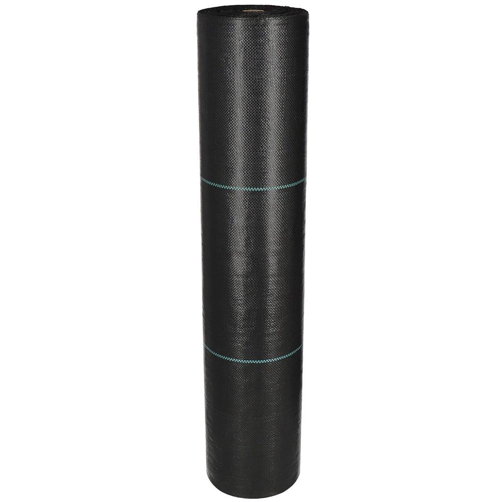 Folie agrotextil, mulcire, antiburuieni, filtru UV, 100 x 0.8metri, 90g/m2, negru Household NewTrend