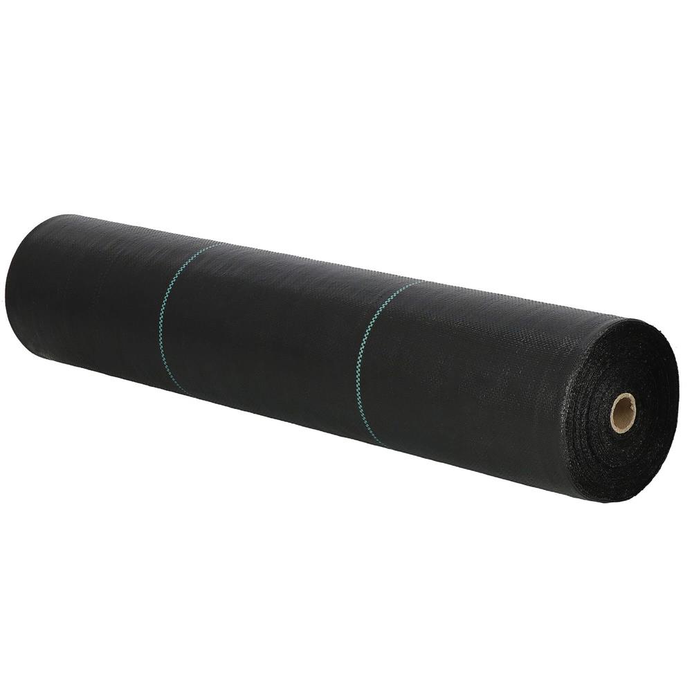 Folie agrotextil, mulcire, antiburuieni, filtru UV, 100 x 0.8metri, 90g/m2, negru Household NewTrend