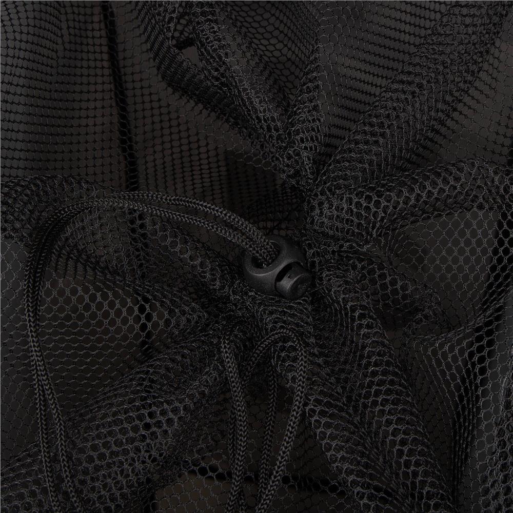 Cos de rufe cu 3 compartimente, cadru aluminiu, 68x40x60cm, 146 litri, negru Household NewTrend
