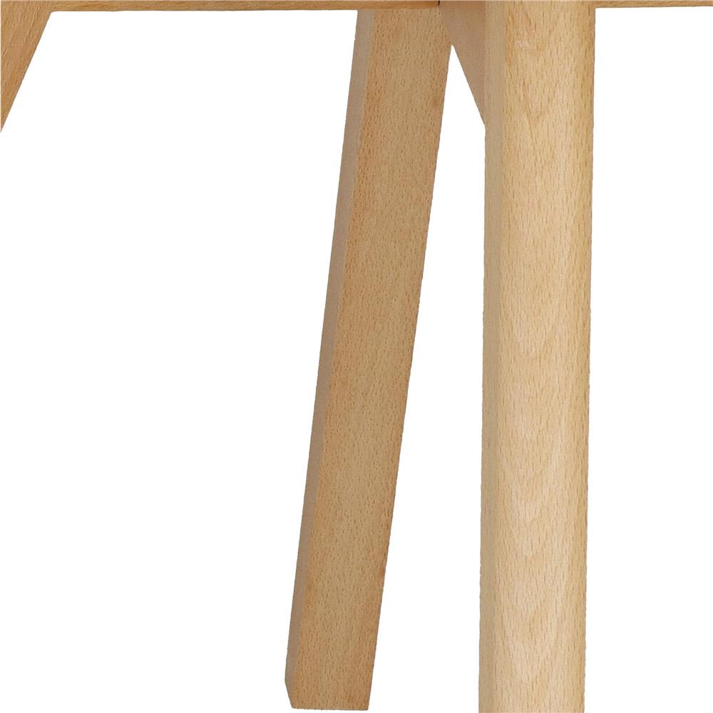 Set 4 scaune dining Verdhe pentru bucatarie cu perna tapitata cu piele ecologica, 44x82cm, alb negru Household NewTrend