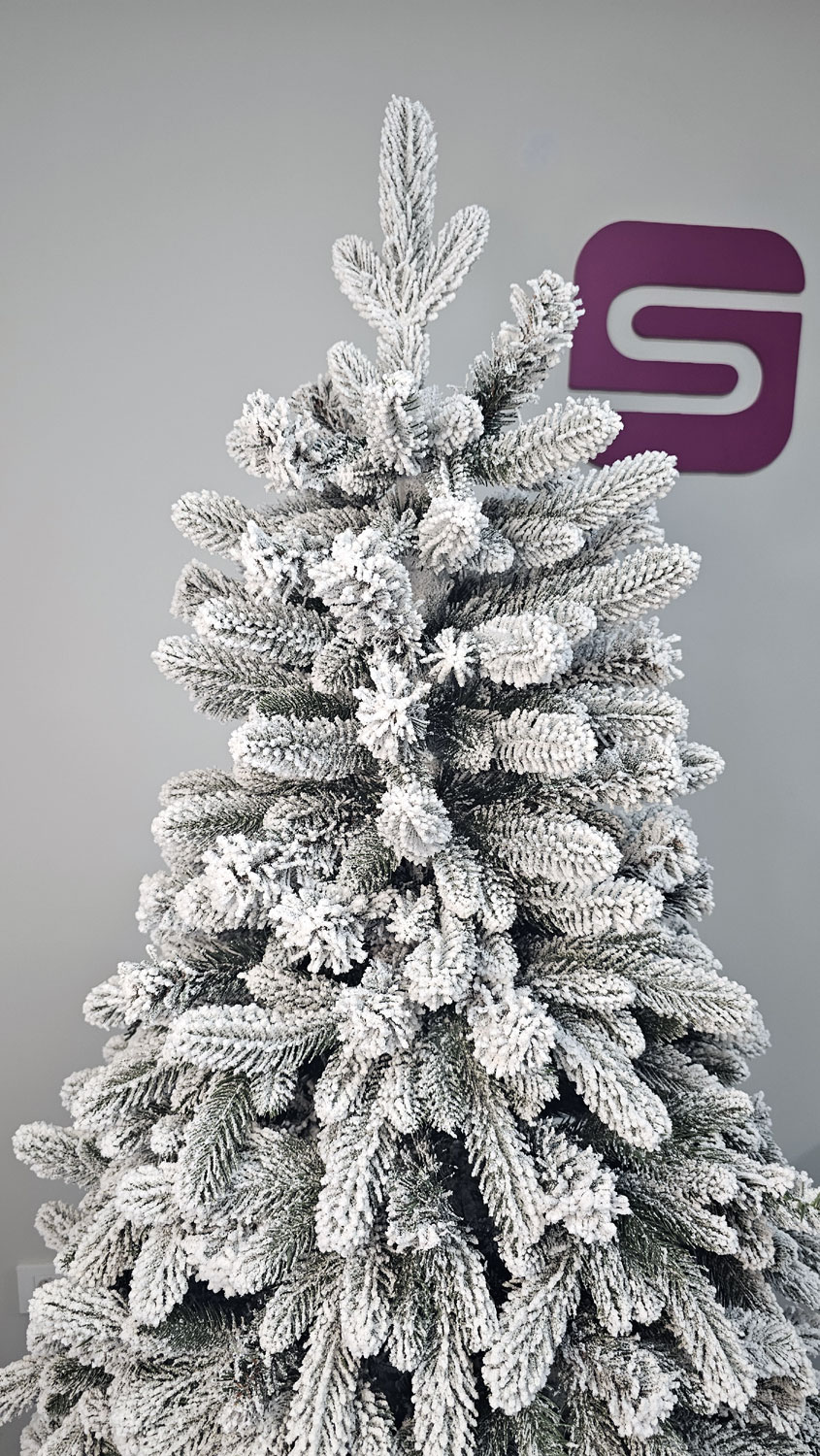 Brad artificial Christmas Deluxe by Sersimo, Global nins, mix 2D+3D, 180cm Household NewTrend