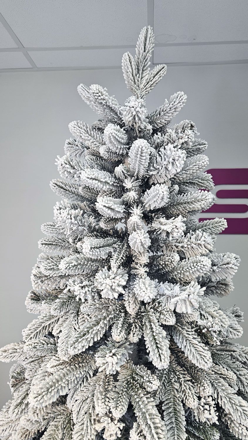 Brad artificial Christmas Deluxe by Sersimo, Global nins, mix 2D+3D, 210cm Household NewTrend