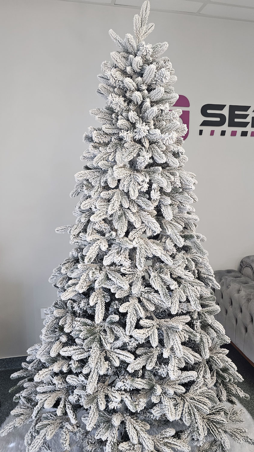 Brad artificial Christmas Deluxe by Sersimo, Global nins, mix 2D+3D, 210cm Household NewTrend