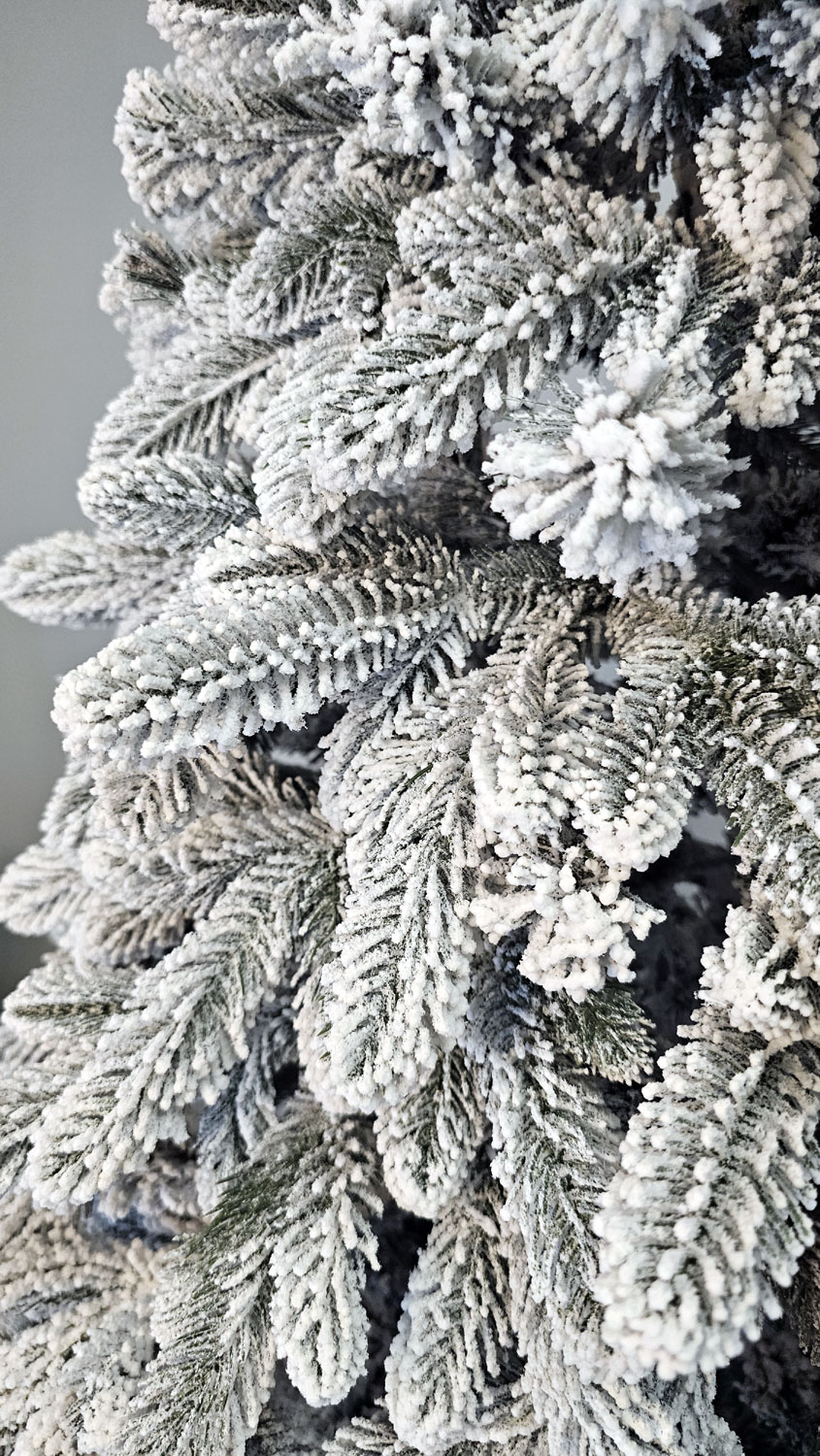 Brad artificial Christmas Deluxe by Sersimo, Global nins, mix 2D+3D, 210cm Household NewTrend
