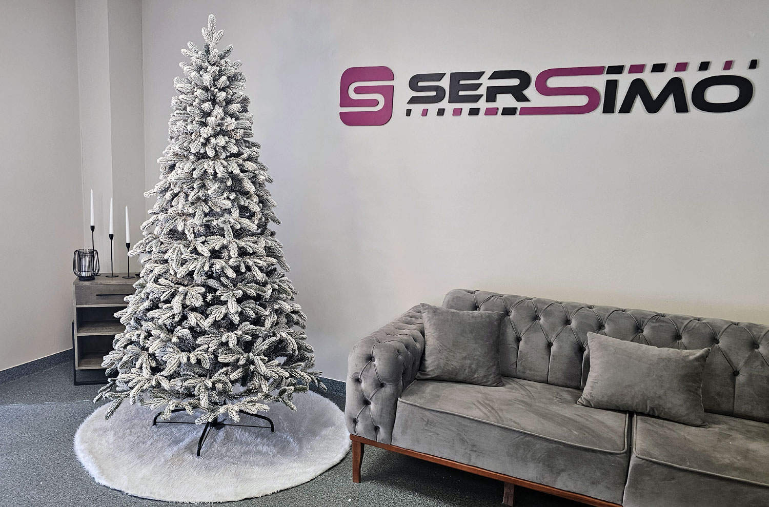 Brad artificial Christmas Deluxe by Sersimo, Global nins, mix 2D+3D, 210cm Household NewTrend