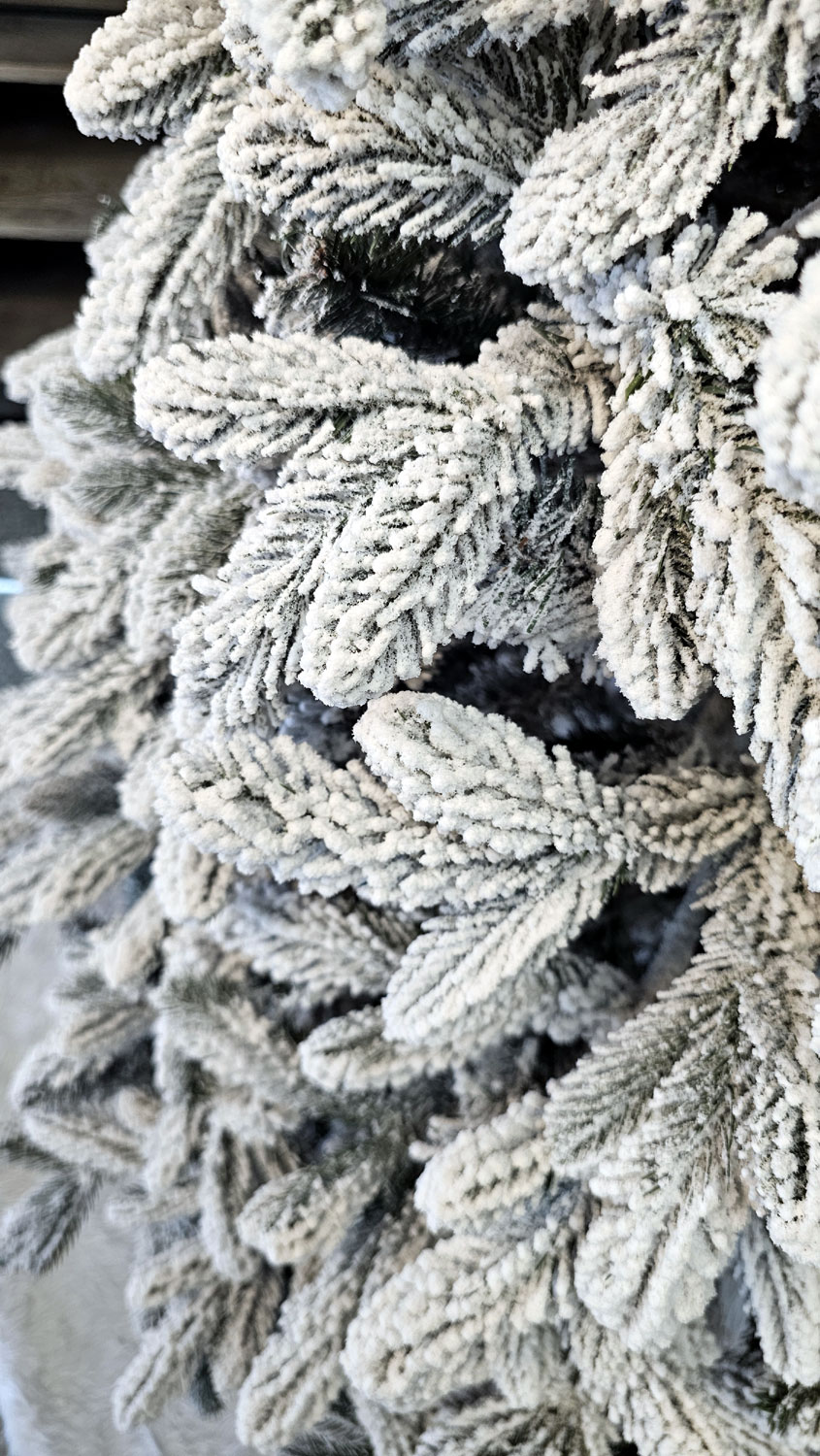 Brad artificial Christmas Deluxe by Sersimo, Global nins, mix 2D+3D, 210cm Household NewTrend