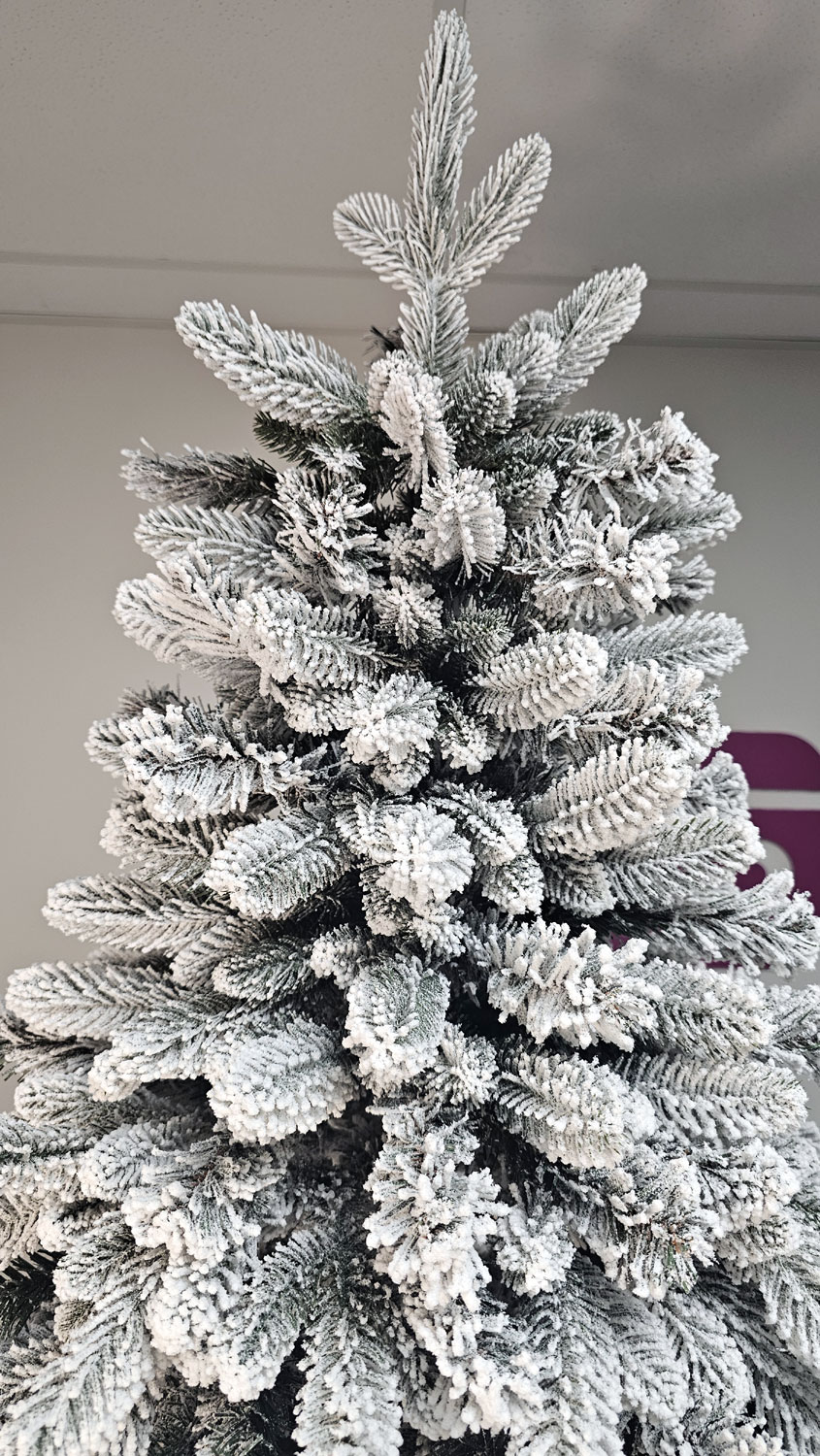 Brad artificial Christmas Deluxe by Sersimo, Global nins, mix 2D+3D, 230cm Household NewTrend