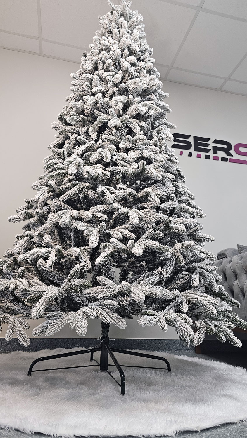 Brad artificial Christmas Deluxe by Sersimo, Global nins, mix 2D+3D, 230cm Household NewTrend
