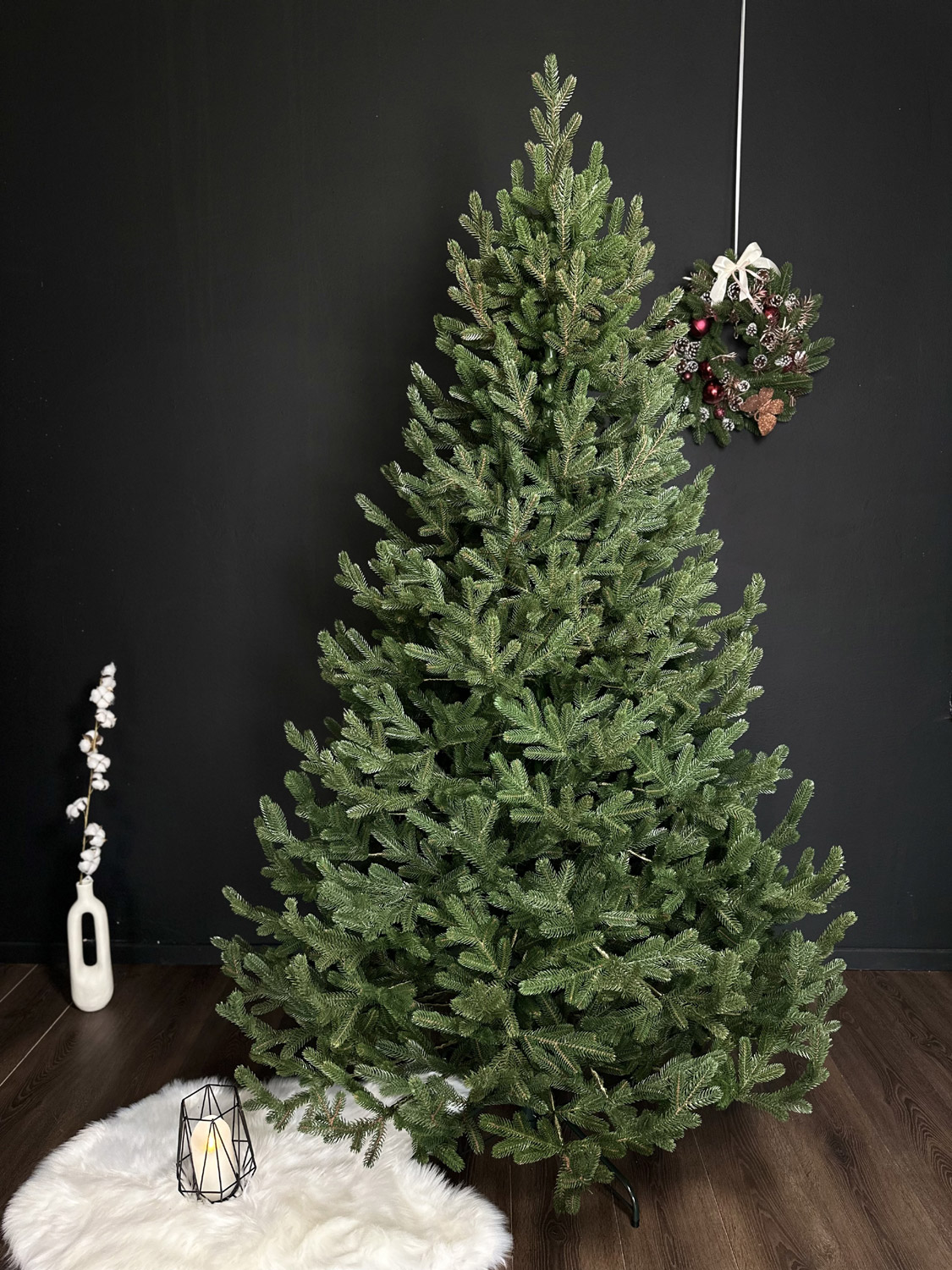 Brad artificial Christmas Deluxe by Sersimo, Viena verde, 3D, 230cm Household NewTrend