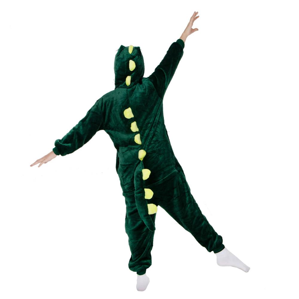 Pijama tip salopeta pentru copii, model Dragon, marime 130-140cm Household NewTrend