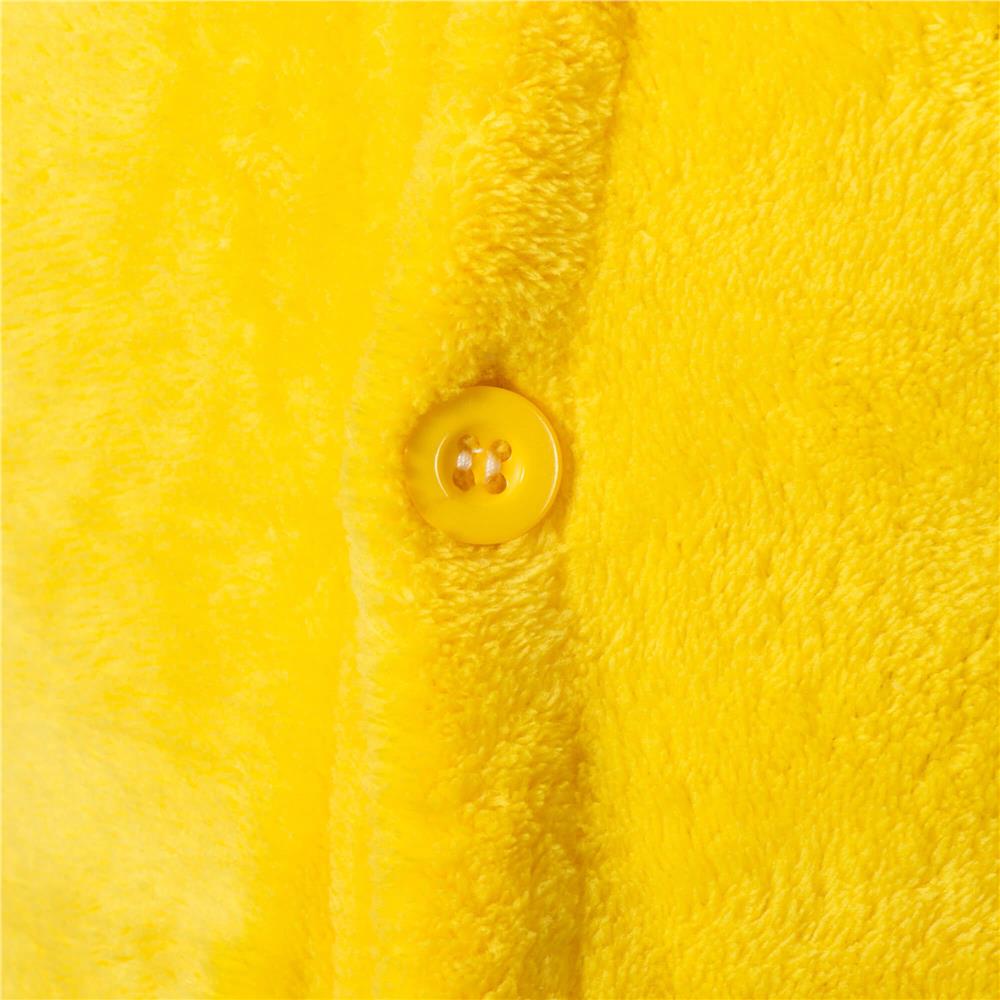 Pijama tip salopeta pentru copii, model Pikachu, marime 120-130 cm Household NewTrend