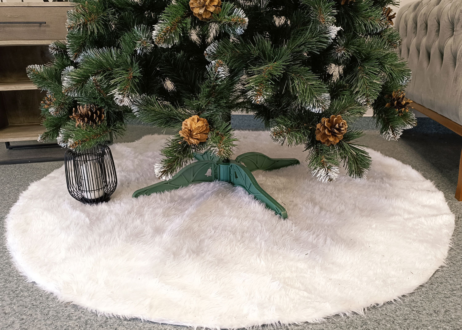 Brad artificial Christmas Deluxe by Sersimo, Lidia Nins cu conuri, 2D, 180cm Household NewTrend