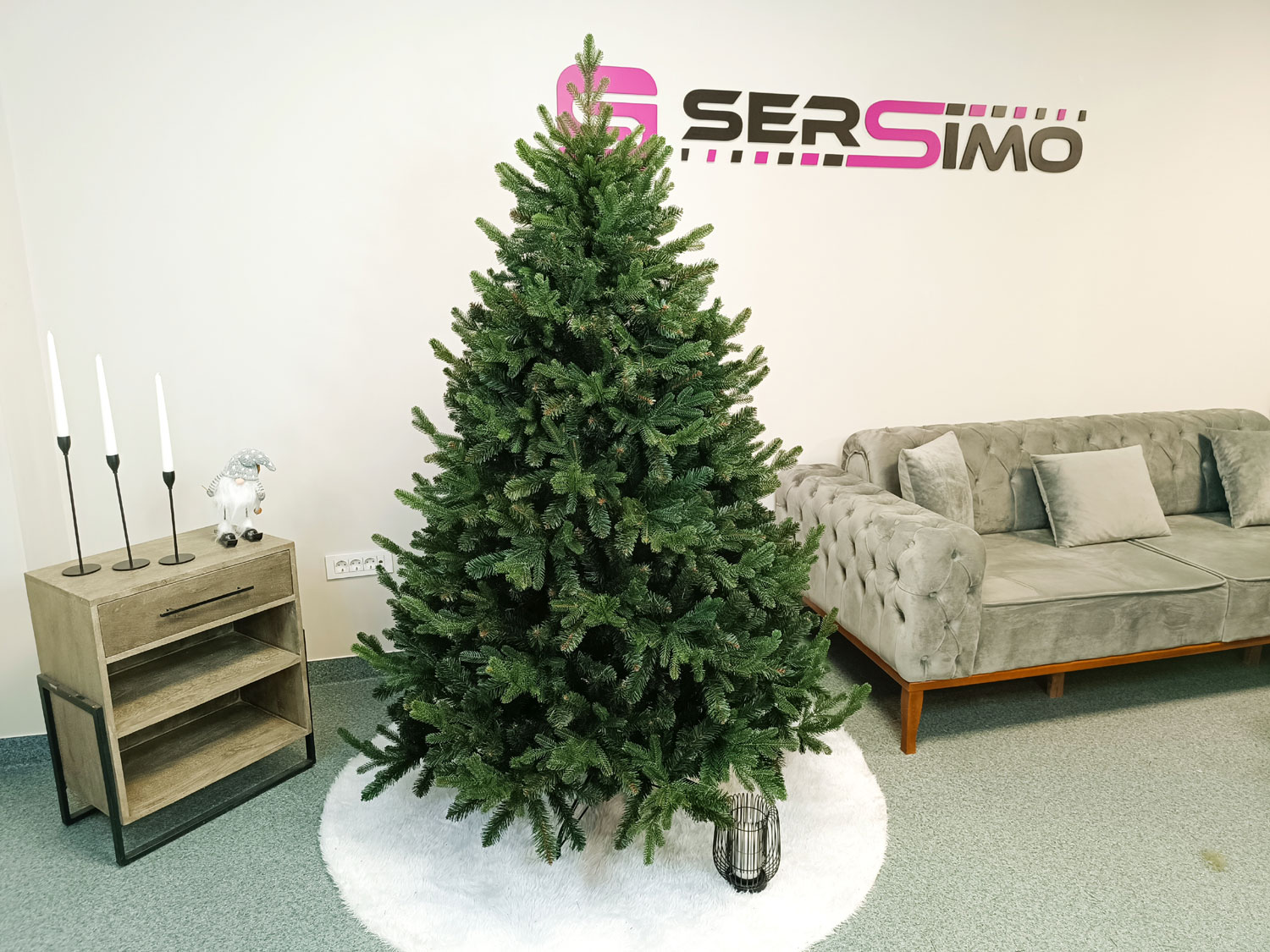Brad artificial Christmas Deluxe by Sersimo, Royal Felara, 2D+3D, 180cm Household NewTrend