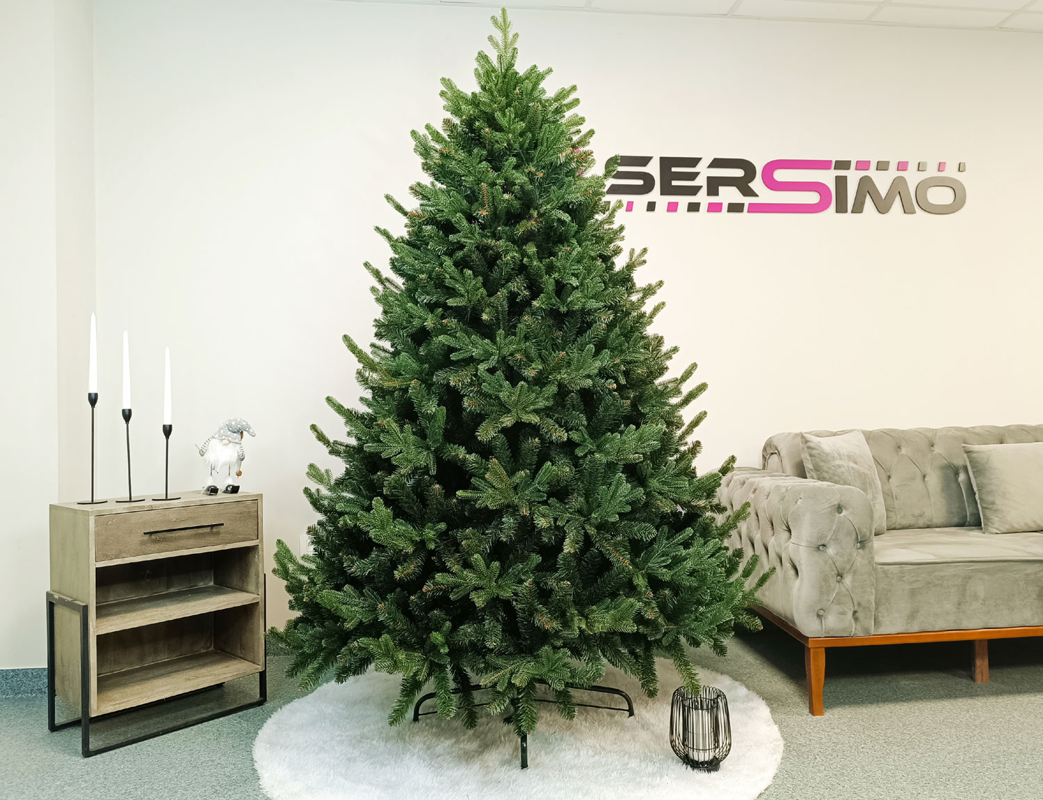 Brad artificial Christmas Deluxe by Sersimo, Royal Felara, 2D+3D, 210cm Household NewTrend