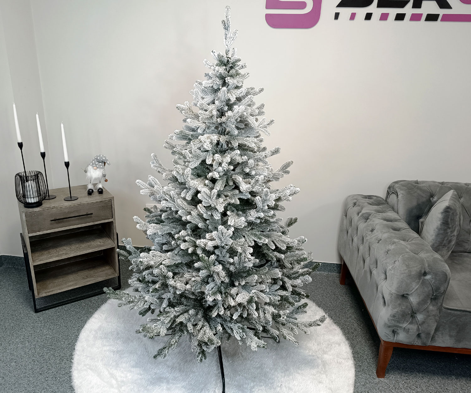 Brad artificial Christmas Deluxe by Sersimo, Viena nins, 3D, 180cm Household NewTrend