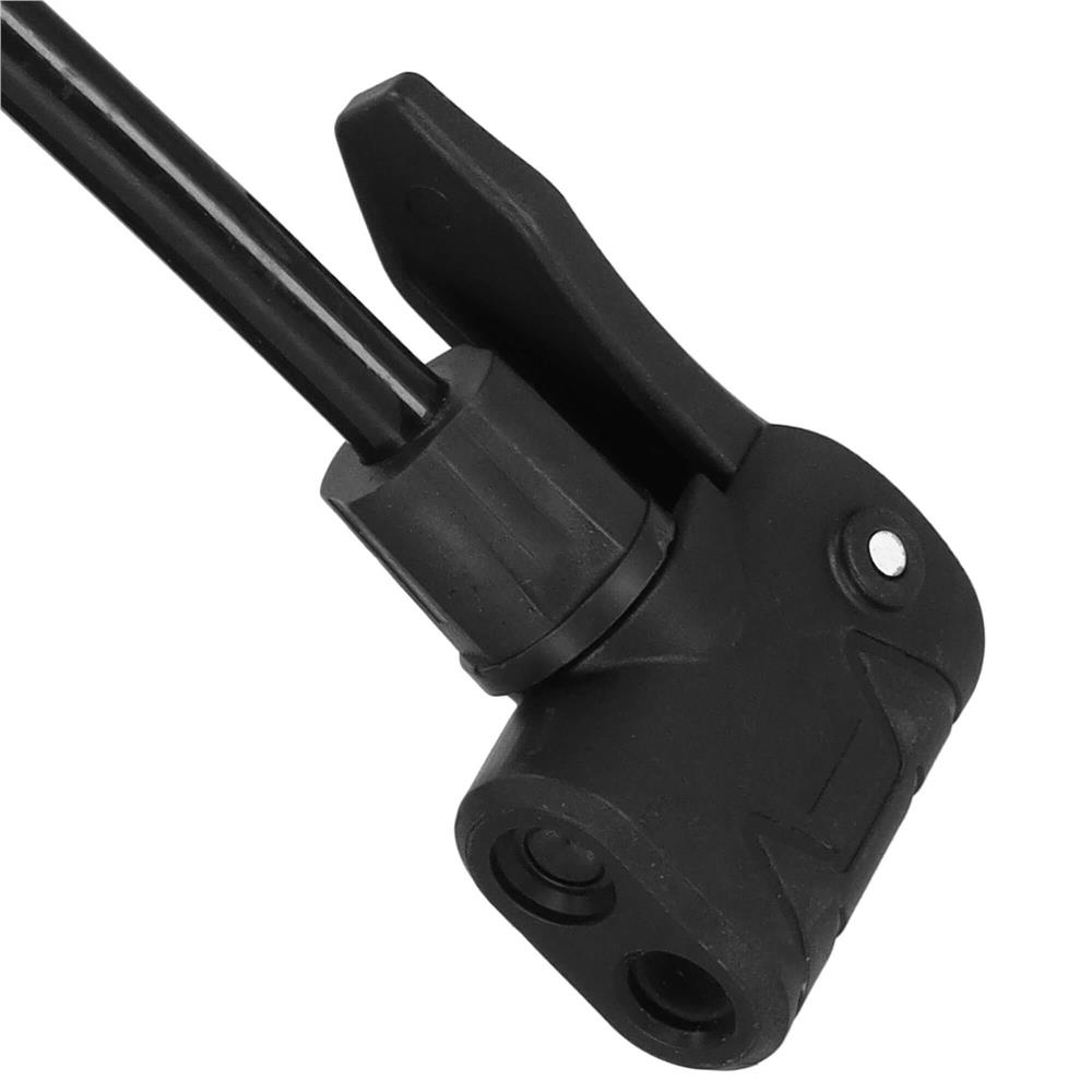 Pompa bicicleta cu manometru, accesorii umflare mingi si articole gonflabile, 160PSI, aluminiu, 60cm Household NewTrend