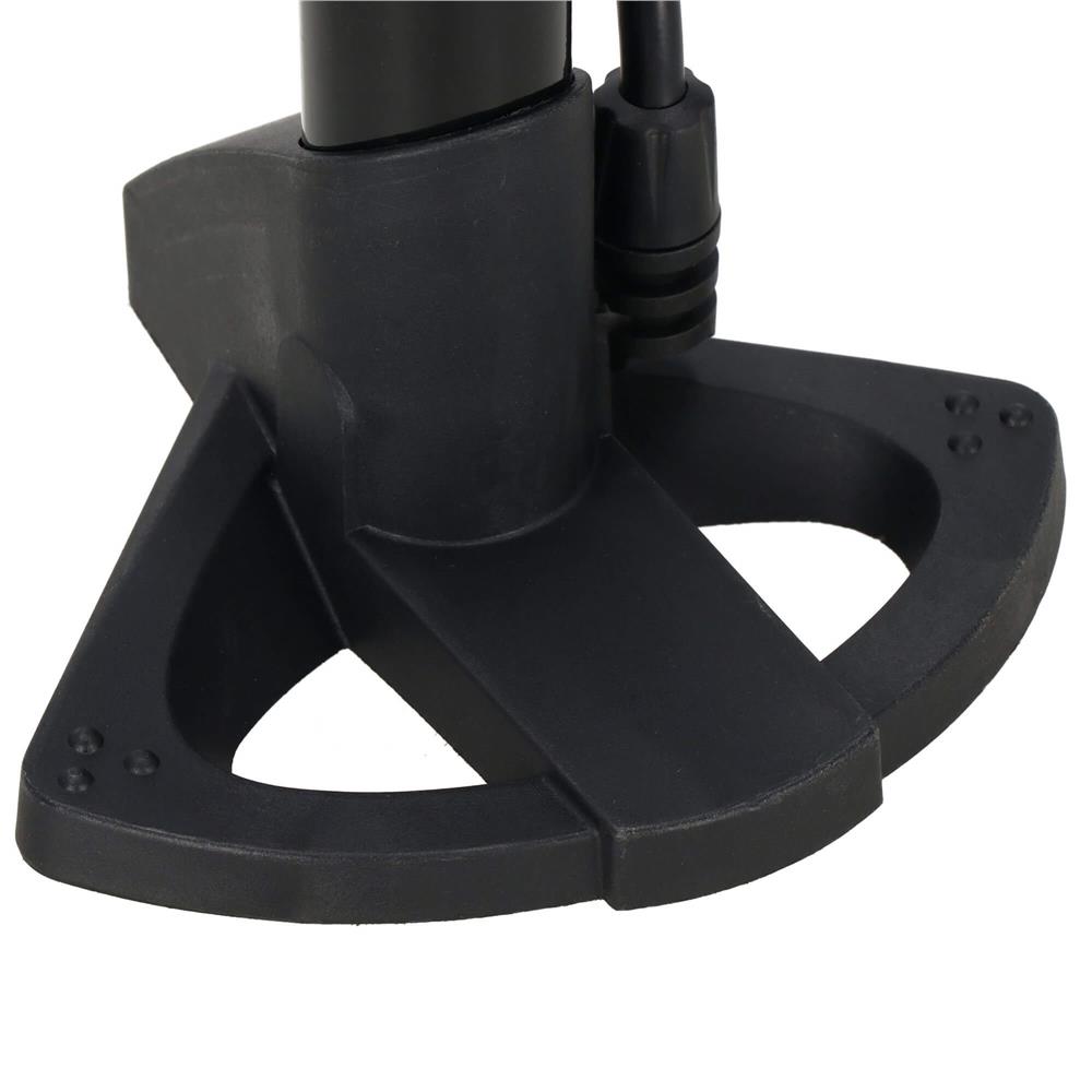 Pompa bicicleta cu manometru, accesorii umflare mingi si articole gonflabile, 160PSI, aluminiu, 60cm Household NewTrend