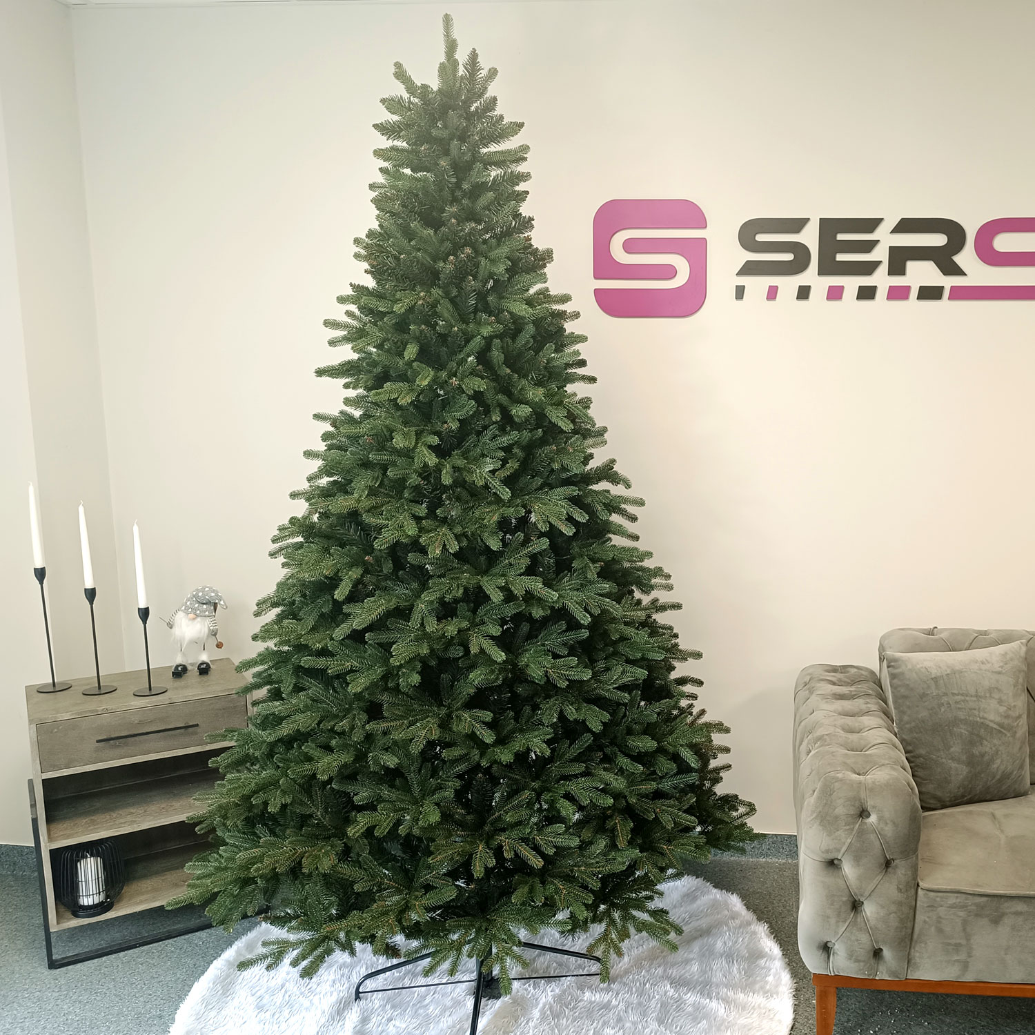 Brad artificial Christmas Deluxe by Sersimo, Carpati, 2D+3D, 230cm Household NewTrend