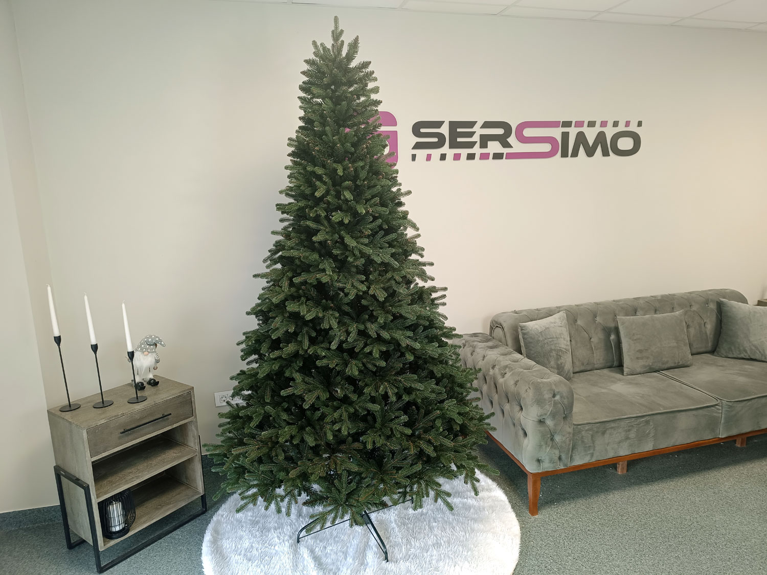 Brad artificial Christmas Deluxe by Sersimo, Carpati, 2D+3D, 230cm Household NewTrend