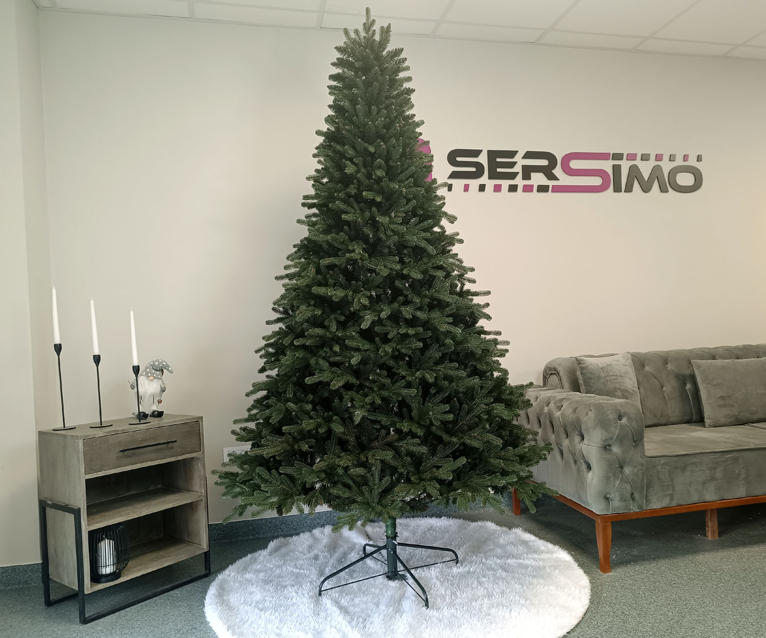 Brad artificial Christmas Deluxe by Sersimo, Carpati, 2D+3D, 230cm Household NewTrend