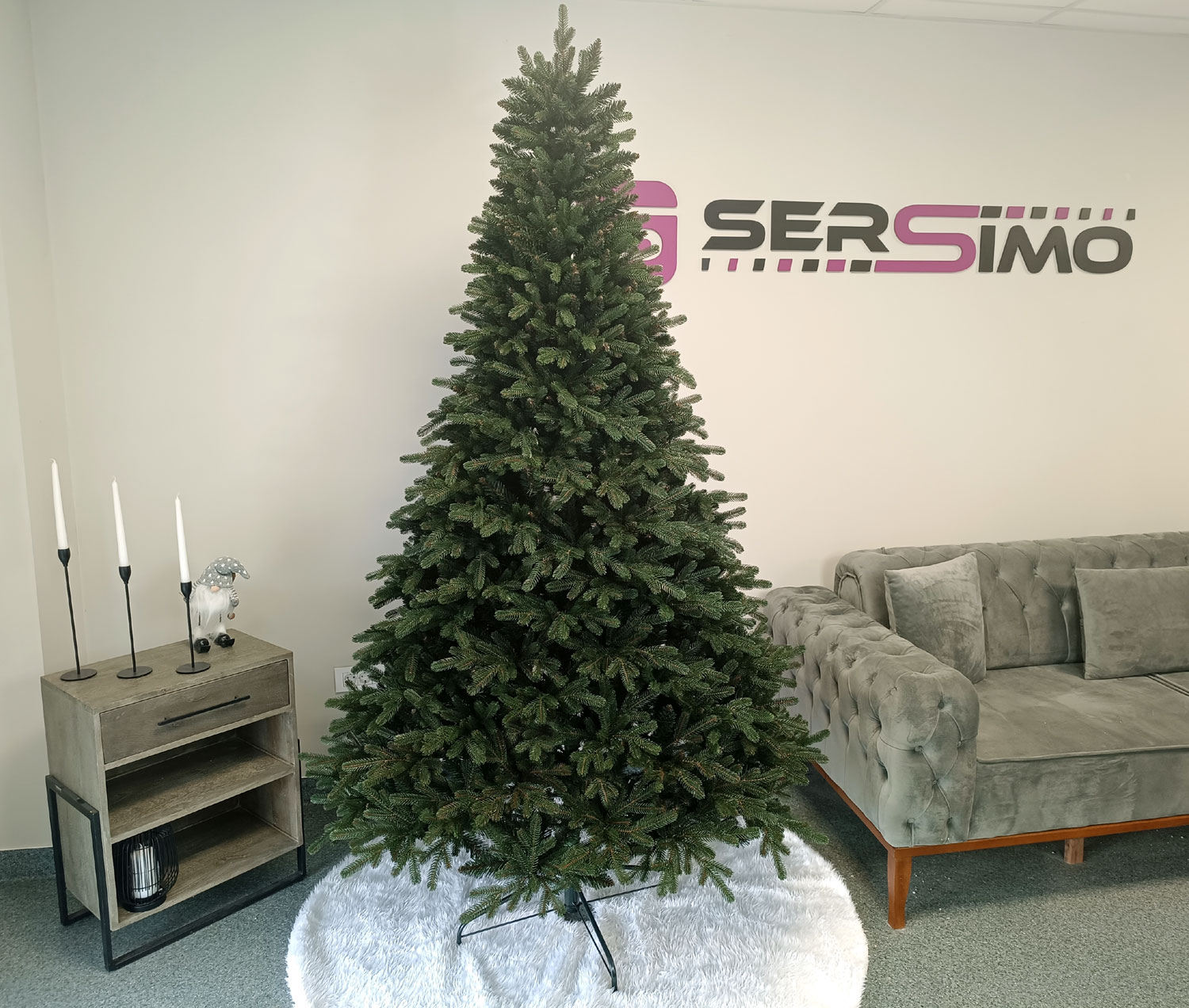 Brad artificial Christmas Deluxe by Sersimo, Carpati, 2D+3D, 230cm Household NewTrend