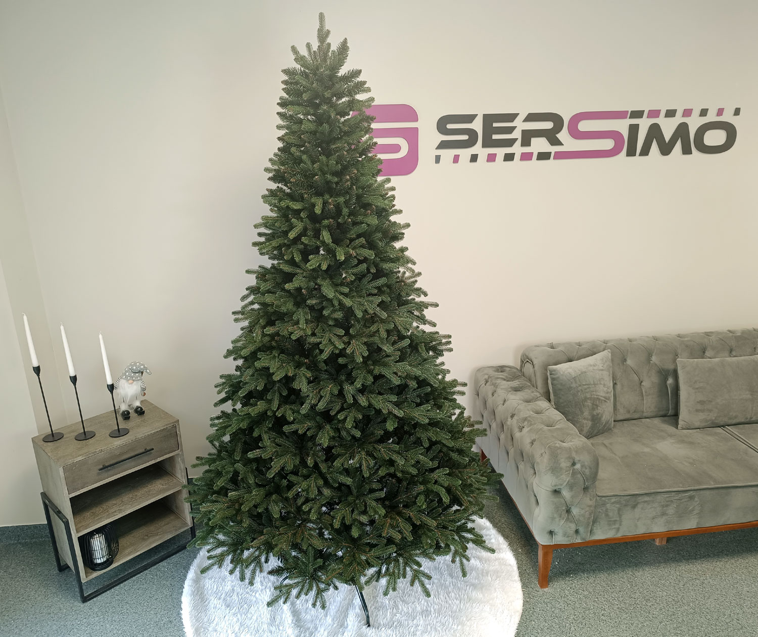 Brad artificial Christmas Deluxe by Sersimo, Carpati, 2D+3D, 230cm Household NewTrend