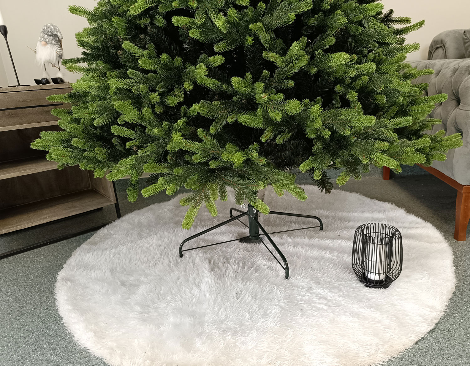 Brad artificial Christmas Deluxe by Sersimo, Carpati cu varfuri verzi, 2D+3D, 250cm Household NewTrend