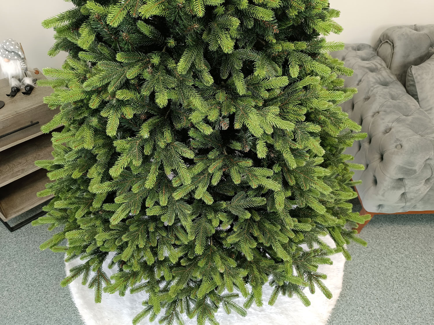 Brad artificial Christmas Deluxe by Sersimo, Carpati cu varfuri verzi, 2D+3D, 250cm Household NewTrend