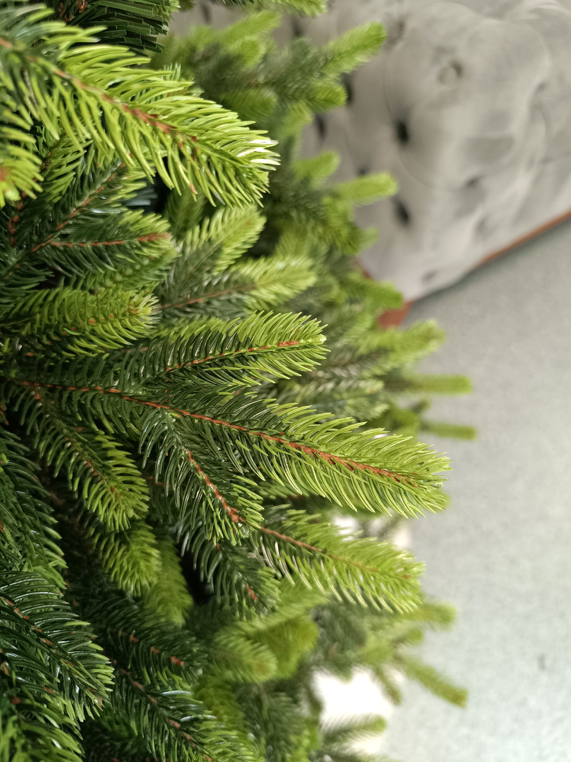 Brad artificial Christmas Deluxe by Sersimo, Carpati cu varfuri verzi, 2D+3D, 250cm Household NewTrend