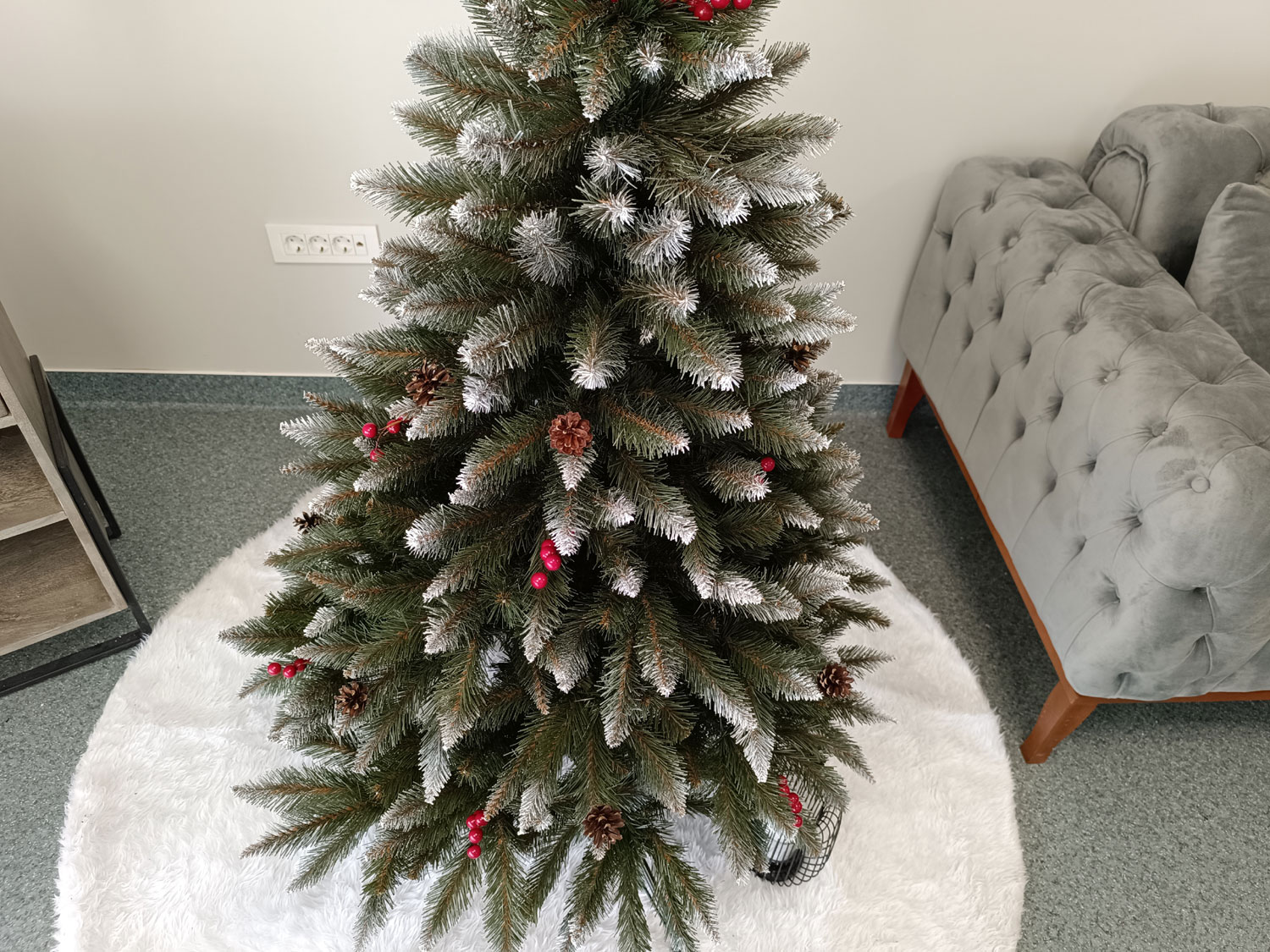 Brad artificial Christmas Deluxe by Sersimo, Frasin de Munte, 2D, 150cm Household NewTrend