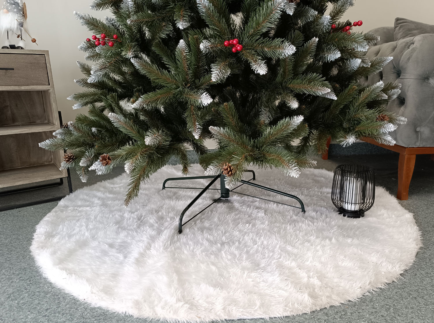 Brad artificial Christmas Deluxe by Sersimo, Frasin de Munte, 2D, 220cm Household NewTrend