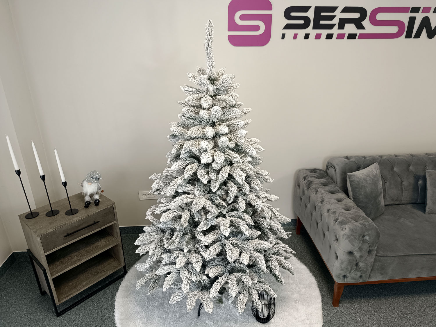 Brad artificial Christmas Deluxe by Sersimo, Victoria nins, 2D, 180cm Household NewTrend