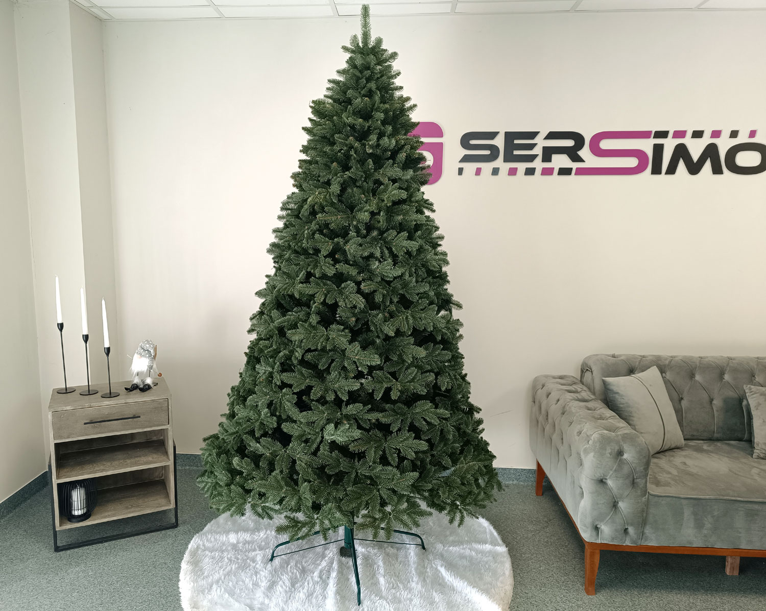 Brad artificial Christmas Deluxe by Sersimo, Canada Mix, 2D+3D, 230cm Household NewTrend