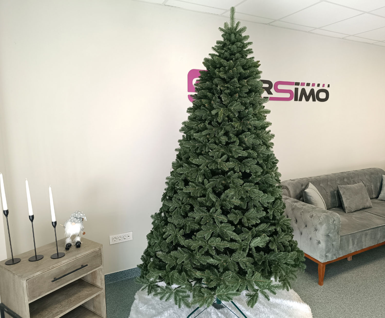 Brad artificial Christmas Deluxe by Sersimo, Canada Mix, 2D+3D, 230cm Household NewTrend