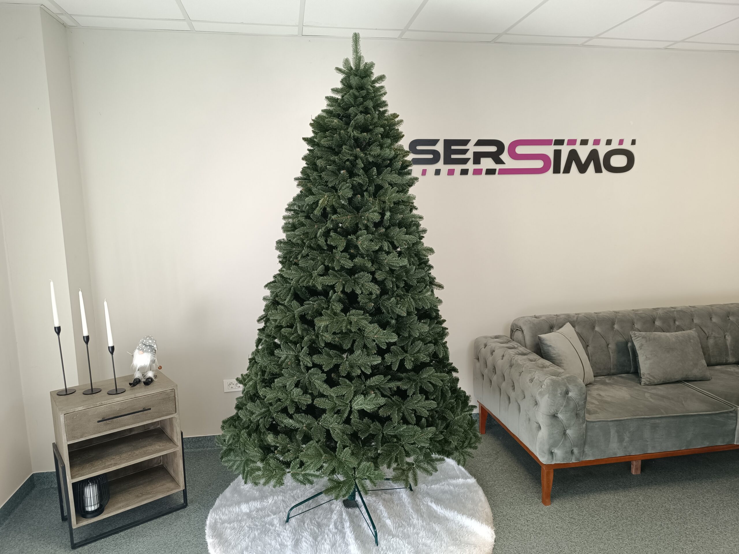 Brad artificial Christmas Deluxe by Sersimo, Canada Mix, 2D+3D, 230cm Household NewTrend