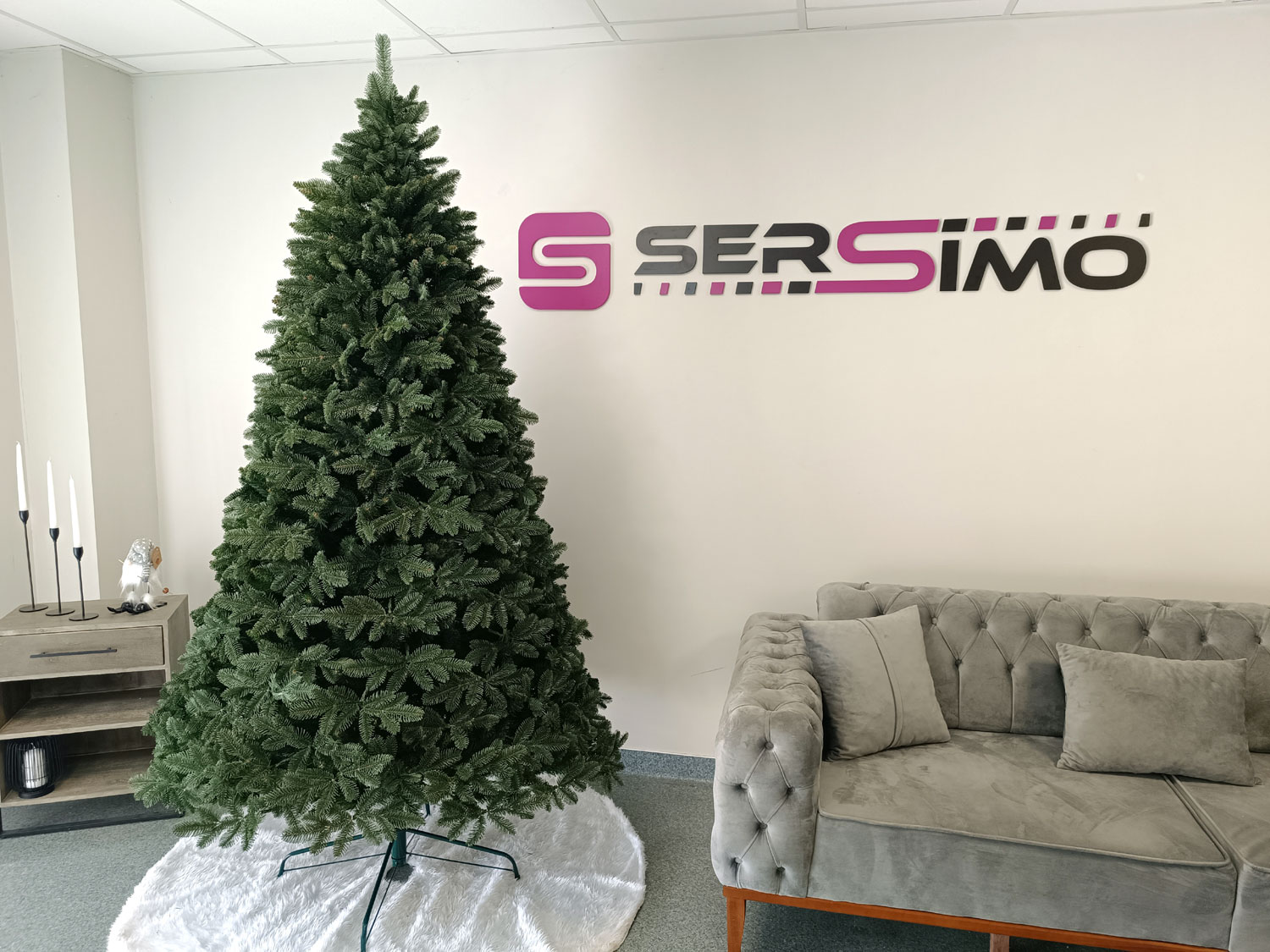 Brad artificial Christmas Deluxe by Sersimo, Canada Mix, 2D+3D, 230cm Household NewTrend