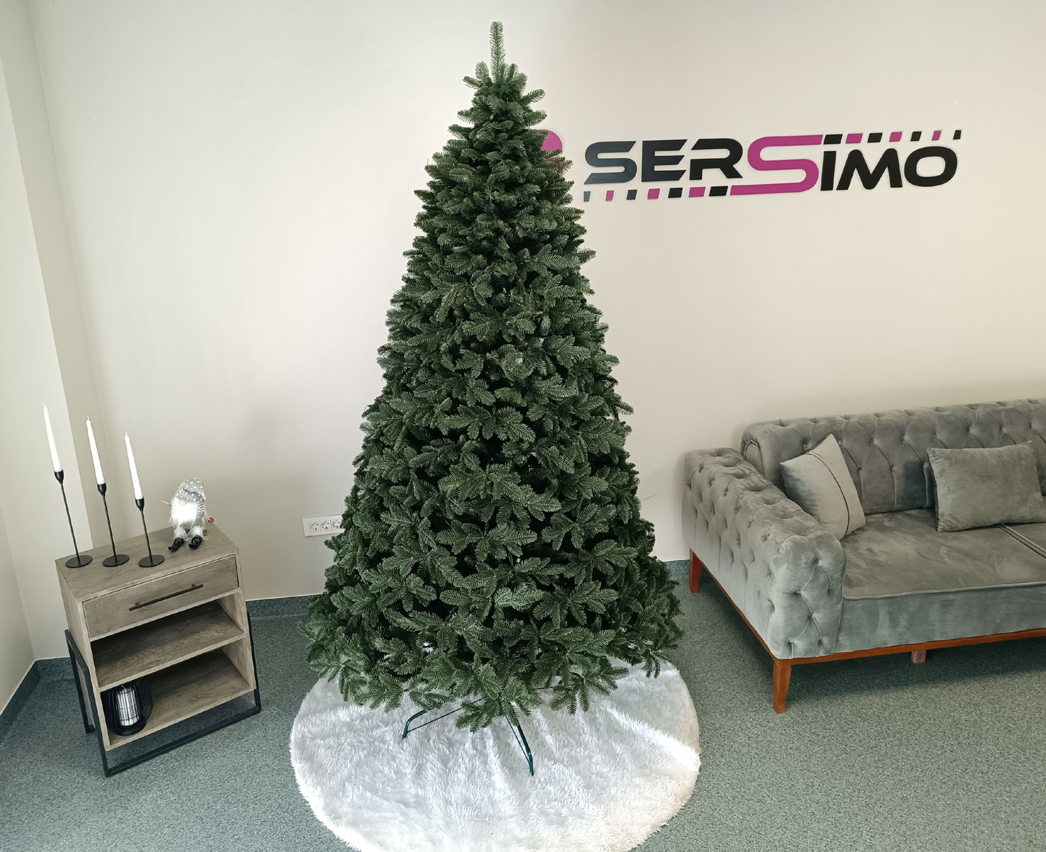 Brad artificial Christmas Deluxe by Sersimo, Canada Mix, 2D+3D, 250cm Household NewTrend