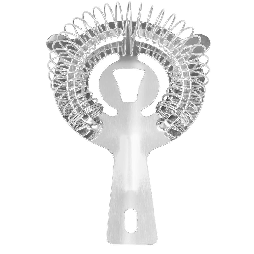 Set Cocktail Shaker Kit pentru barmani 550ml, KI24, suport bambus, 11 piese Household NewTrend