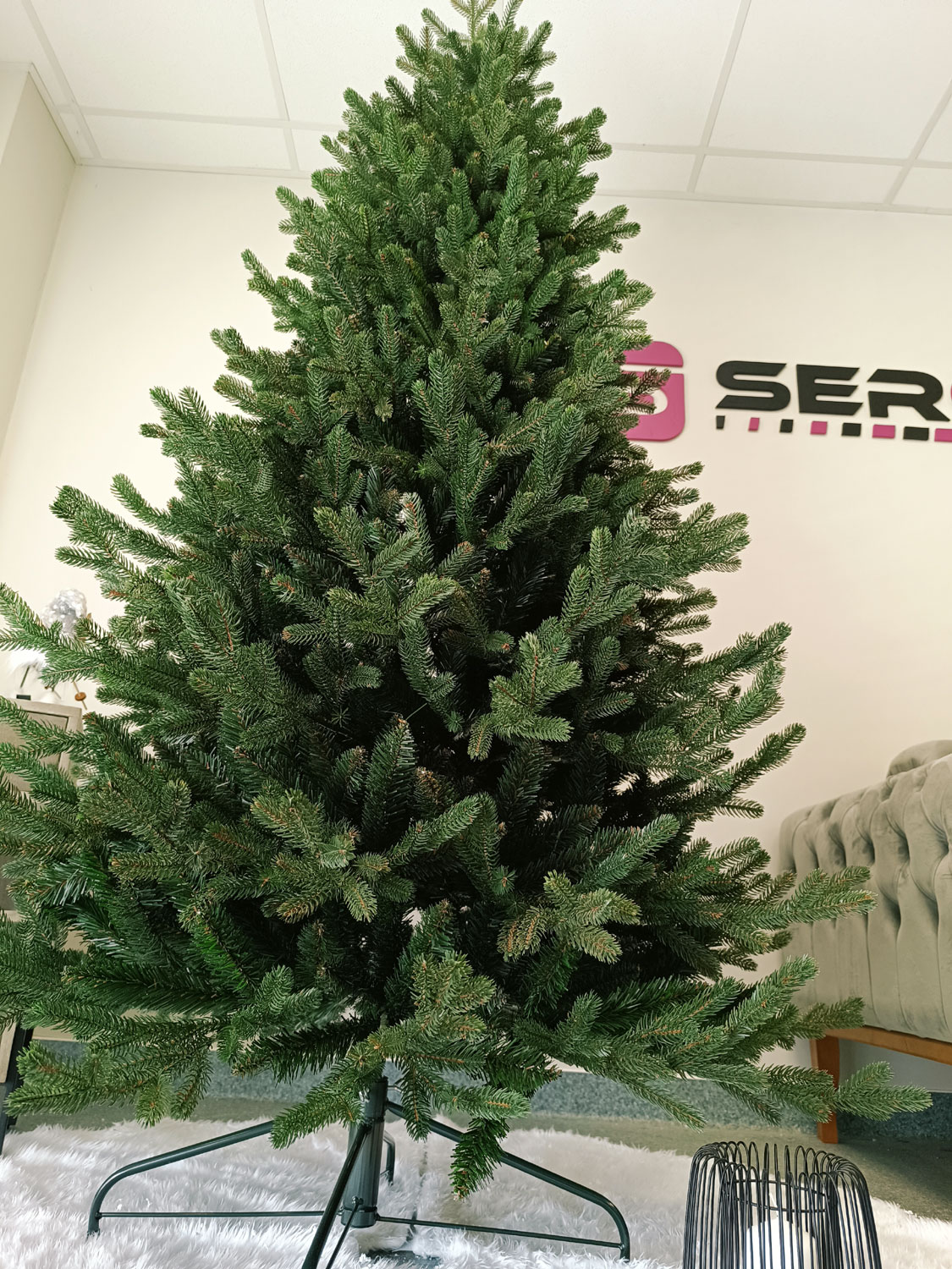 Brad artificial Christmas Deluxe by Sersimo, Viena Slim, 2D+3D, 210cm Household NewTrend