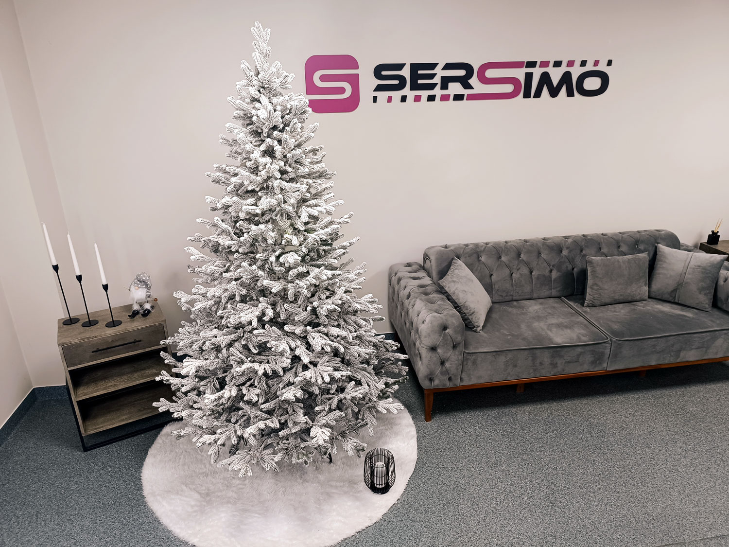 Brad artificial Christmas Deluxe by Sersimo, Viena nins, 3D, 210cm Household NewTrend