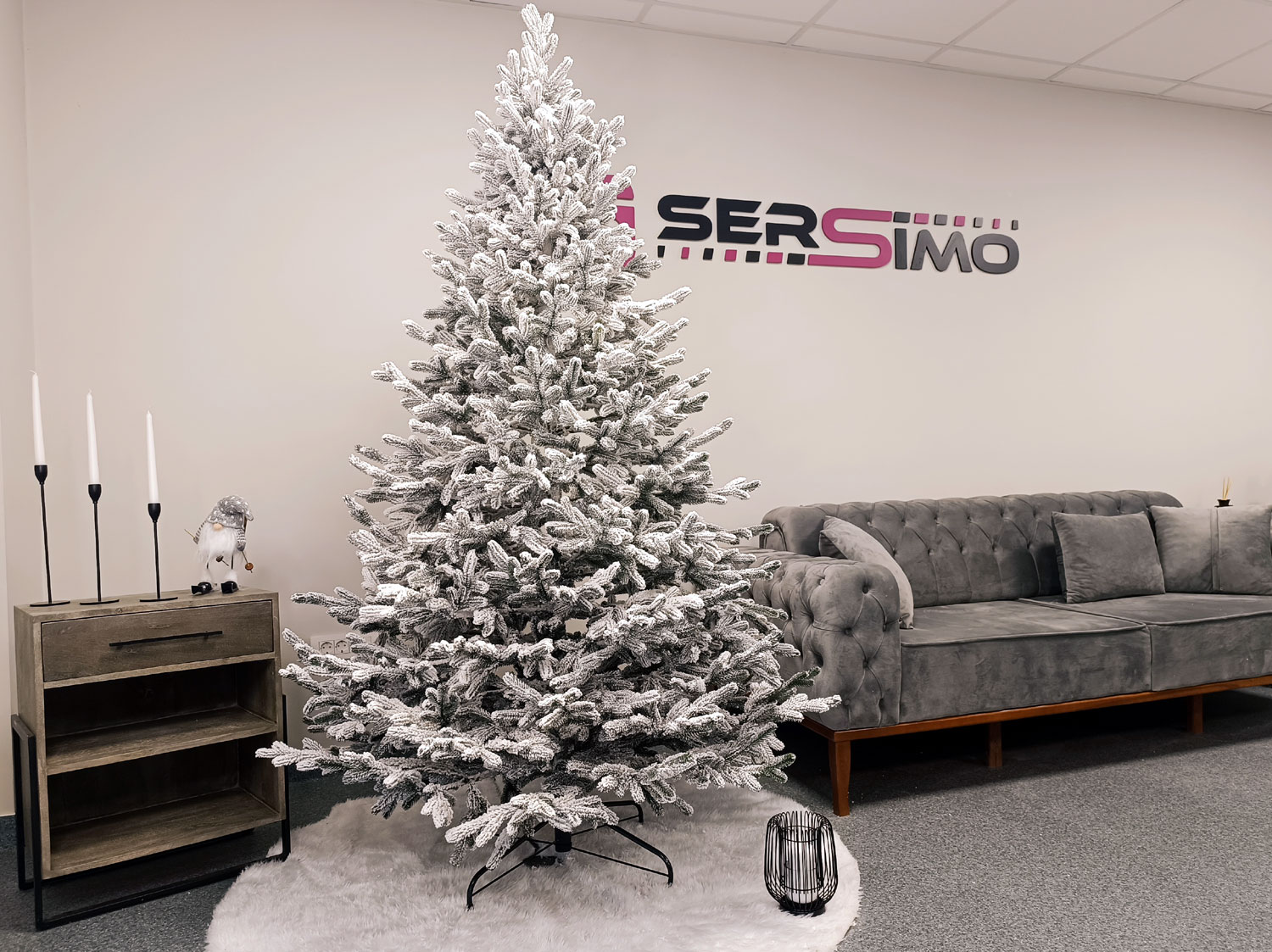 Brad artificial Christmas Deluxe by Sersimo, Viena nins, 3D, 210cm Household NewTrend