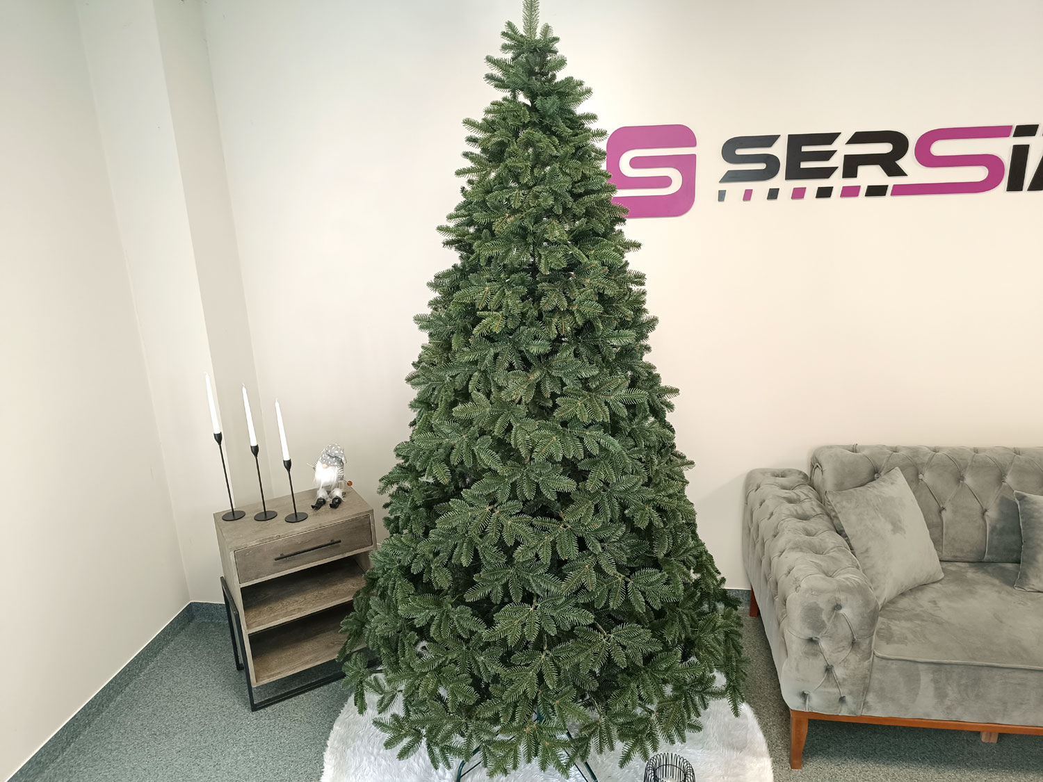 Brad artificial Christmas Deluxe by Sersimo, Canada verde, 3D, 230cm Household NewTrend
