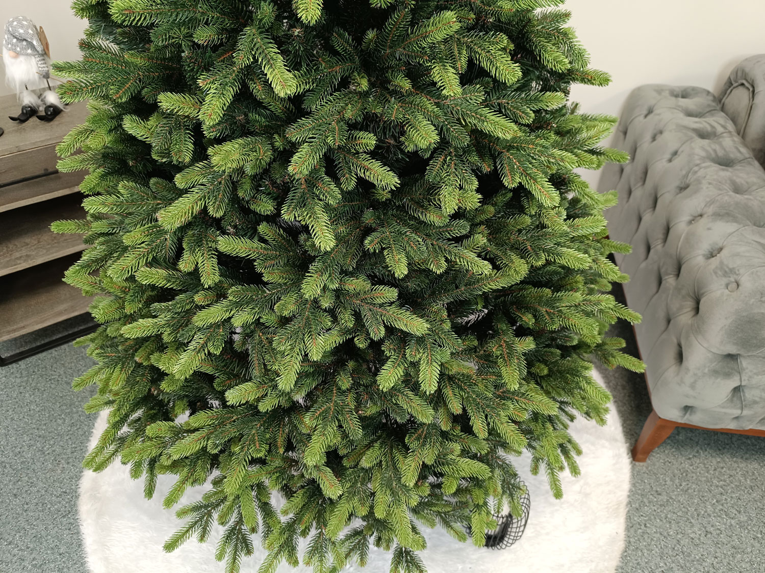 Brad artificial Christmas Deluxe by Sersimo, Carpati cu varfuri verzi, 2D+3D, 210cm Household NewTrend
