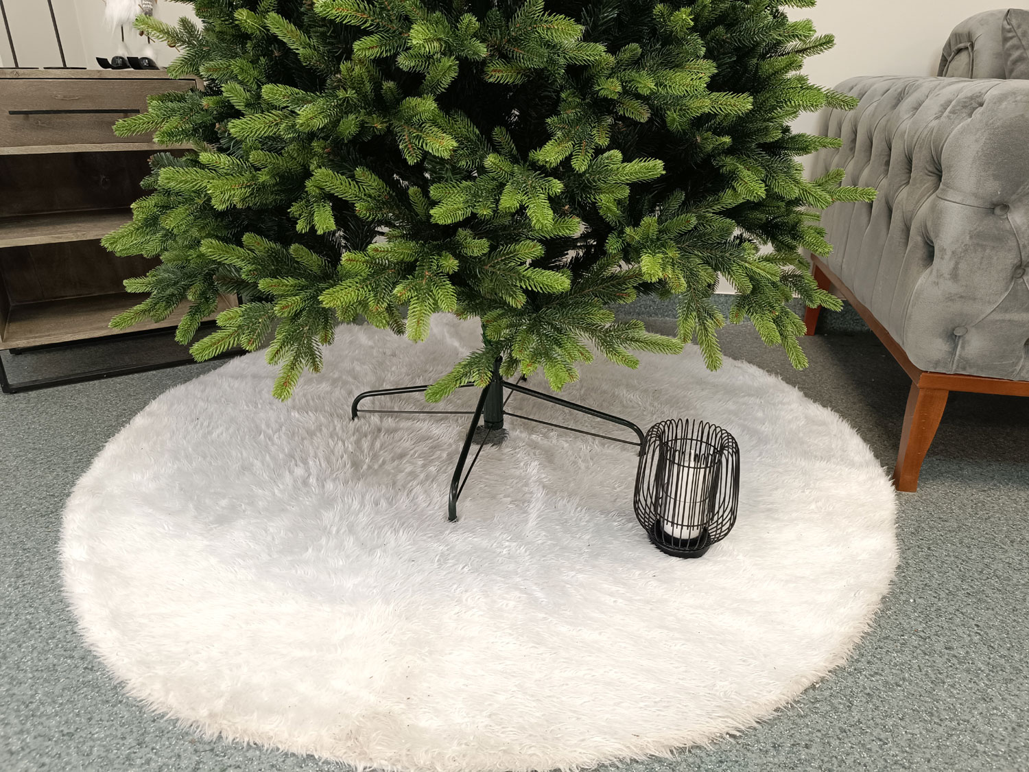 Brad artificial Christmas Deluxe by Sersimo, Carpati cu varfuri verzi, 2D+3D, 210cm Household NewTrend